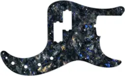 WD CUSTOM PICKGUARD FOR FENDER 2019 AMERICAN ULTRA PRECISION BASS #35 BLACK A...