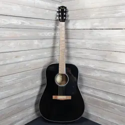 FENDER CD-60 DREADNAUGHT V3 ACOUSTIC GUITAR AS IS TOP SEPARATION CRACKED NECK