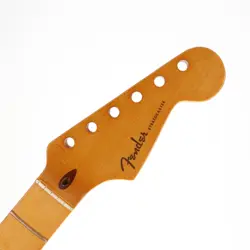 FENDER AMERICAN ULTRA II STRATOCASTER NECK MAPLE STRAT NECK FRETS NEED POLISH