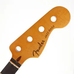 FENDER AMERICAN ULTRA II JAZZ BASS NECK EBONY FRETS NEED CROWN FRETBOARD LIP