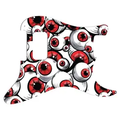 DELONGE STRATOCASTER RED