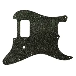 PICKGUARD FOR FENDER TOM DELONGE STRATOCASTER BLACK SPARKLE