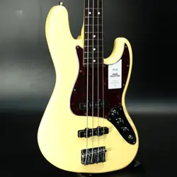 FENDER MADE IN JAPAN JUNIOR JAZZ BASS SATIN WHITE *HI788