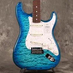 FENDER 2024 MADE IN JAPAN HYBRID II STRATOCASTER QMT AQUAMARINE JD24 *GK896