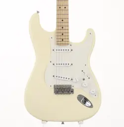 ELECTRIC GUITAR USED FENDER ERIC CLAPTON STRATOCASTER MODIFIED OLYMPIC WHITE