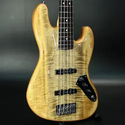 FENDER JAPAN: ISHIBASHI FSR HYBRID II JB V MYRTLE TOP ALDER BACK NATURAL