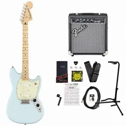FENDER PLAYER MUSTANG MAPLE SONIC BLUE FENDER 10W #GG73M