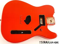 FENDER PLAYER II TELECASTER TELE BODY GUITAR PARTS ALDER CORAL RED