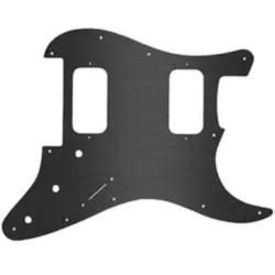 PICKGUARD FOR FENDER MIM BLACKTOP STRATOCASTER HH FLOYD BAKELITE