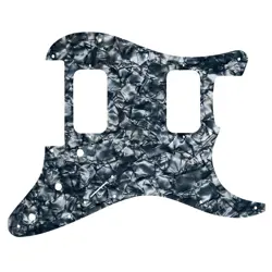 PICKGUARD FOR FENDER MIM BLACKTOP STRATOCASTER HH FLOYD SILVER PEARL