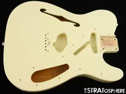 FENDER SQUIER AFFINITY TELECASTER THINLINE BODY TELE GUITAR OLYMPIC WHITE