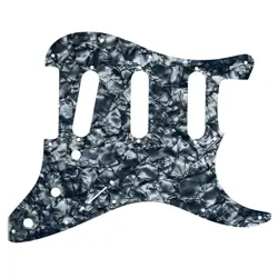 CUSTOM PICKGUARD FOR FENDER STRATOCASTER MIM & USA SILVER PEARL