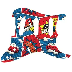CUSTOM PICKGUARD FOR FENDER STRATOCASTER MIM & USA COMIC