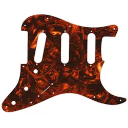CUSTOM PICKGUARD FOR FENDER STRATOCASTER MIM & USA FAUX TORTOISE