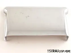 FENDER CUSTOM SHOP 1958 RELIC STRATOCASTER CHROME ASH TRAY COVER PARTS STRAT