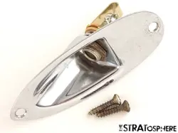 FENDER USA CUSTOM SHOP '58 RELIC STRAT OUTPUT JACK CHROME VINTAGE GUITAR