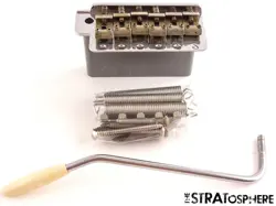 FENDER USA CUSTOM SHOP '58 RELIC STRAT TREMOLO & ARM VINTAGE STEEL BLOCK