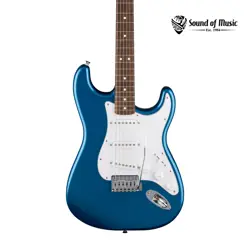 FENDER STANDARD STRATOCASTER, LAUREL FINGERBOARD, WHITE PICKGUARD - AQUA MARINE