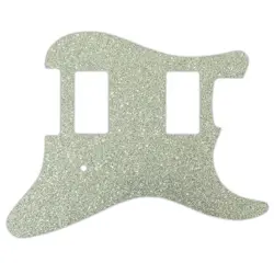 PICKGUARD FOR FENDER JIM ROOT STRATOCASTER SILVER SPARKLE