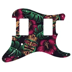PICKGUARD FOR FENDER JIM ROOT STRATOCASTER ALOHA TIKI