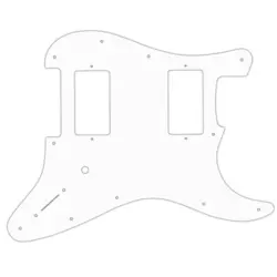 PICKGUARD FOR FENDER JIM ROOT STRATOCASTER WHITE