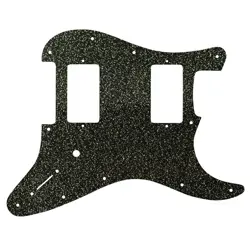 PICKGUARD FOR FENDER JIM ROOT STRATOCASTER BLACK SPARKLE