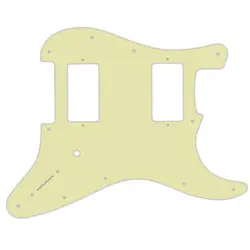 PICKGUARD FOR FENDER JIM ROOT STRATOCASTER MINT GREEN 3 PLY