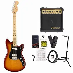 FENDER PLAYER DUO-SONIC HS MAPLE FINGERBOARD SIENNA SUNBURST PG-10 AMPLIFIER INC