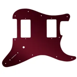 PICKGUARD FOR FENDER JIM ROOT STRATOCASTER RED MIRROR