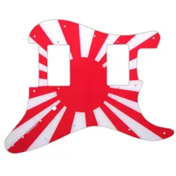 PICKGUARD FOR FENDER JIM ROOT STRATOCASTER JAPANESE FLAG