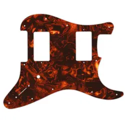 PICKGUARD FOR FENDER JIM ROOT STRATOCASTER FAUX TORTOISE 