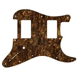 PICKGUARD FOR FENDER JIM ROOT STRATOCASTER BROWN PEARL