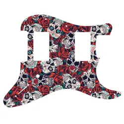 PICKGUARD FOR FENDER JIM ROOT STRATOCASTER DIA DE MUERTOS