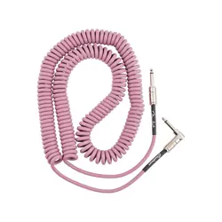 NEW FENDER CONTOUR COILED CABLE - BURGUNDY MIST - 30'