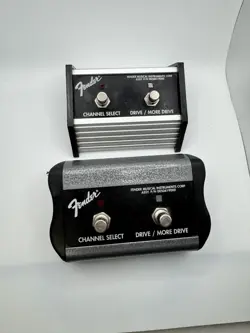 LOT OF 2 FENDER FOOTSWITCHES (CHANNEL SELECT/DRIVE)