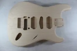 MAPLE HSH GUITAR BODY - FITS FENDER STRAT STRATOCASTER NECK FLOYD ROSE J1380