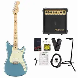 FENDER PLAYER DUO SONIC MAPLE FINGERBOARD TIDEPOOL PG-10 AMPLIFIER INCLUDED BEGI