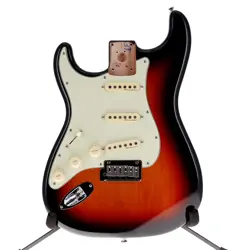 FENDER PLAYER PLUS LEFT HANDED STRATOCASTER BODY FULLY LOADED!