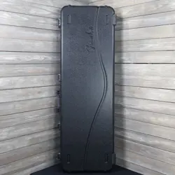 FENDER DELUXE MOLDED BASS CASE HARD SHELL BASS CASE P BASS JAZZ BASS CASE