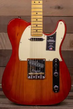 FENDER AMERICAN PROFESSIONAL II TELECASTER, MAPLE FB, SIENNA SUNBURST