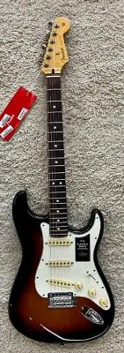 FENDER PLAYER II STRATOCASTER, ROSEWOOD FINGERBOARD, 3 COLOR SUNBURST  - MIM