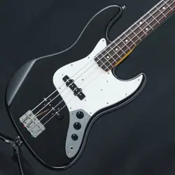 FENDER JAPAN JB62-US USED ALDER BODY BLACK W/SOFT CASE