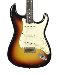 FENDER CUSTOM SHOP 63 STRATOCASTER JOURNEYMAN RELIC 3-COLOR SUNBURST