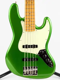 FENDER PLAYER PLUS JAZZ BASS V 2022 (COSMIC JADE) USED ELECTRIC
