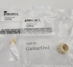 FENDER KNOB + CAP AGED WHITE FENDER S-1 SWITCH STRAT 0059266030 0059267030