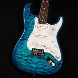 FENDER 2024 COLLECTION  JAPAN HYBRID II STRATOCASTER QMT  , AQUAMARINE