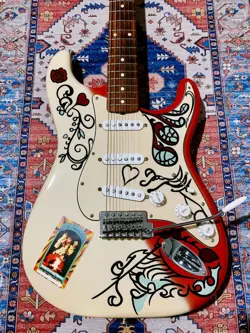 FENDER JIMI HENDRIX SIGNATURE MONTEREY LIMITED EDITION STRATOCASTER