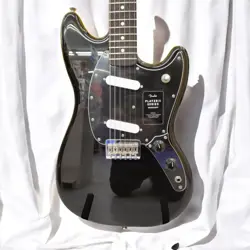 FENDER PLAYER II MUSTANG RW BLACK ELECTRIC GUITAR - MEXICO