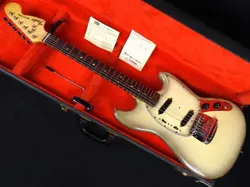 FENDER 1978 MUSTANG ANTIGUA MADE IN USA VINTAGE SOLID BODY ELECTRIC GUITAR