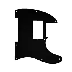PICKGUARD FOR FENDER USA JIM ROOT TELECASTER FAUX BRUSHED BLACK